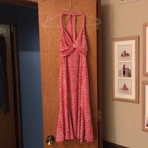 Coral sundress